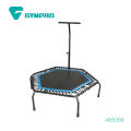 Trampoline de fitness hexagonale 4 réprimables